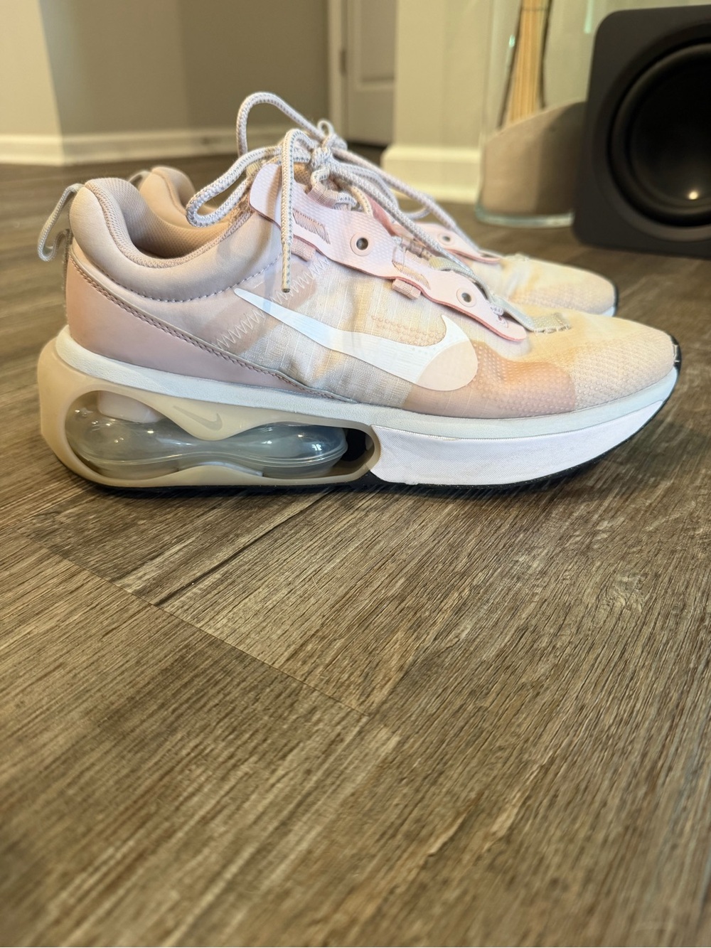 Nike Women's Pink/White Air Zoom-Type Sneakers